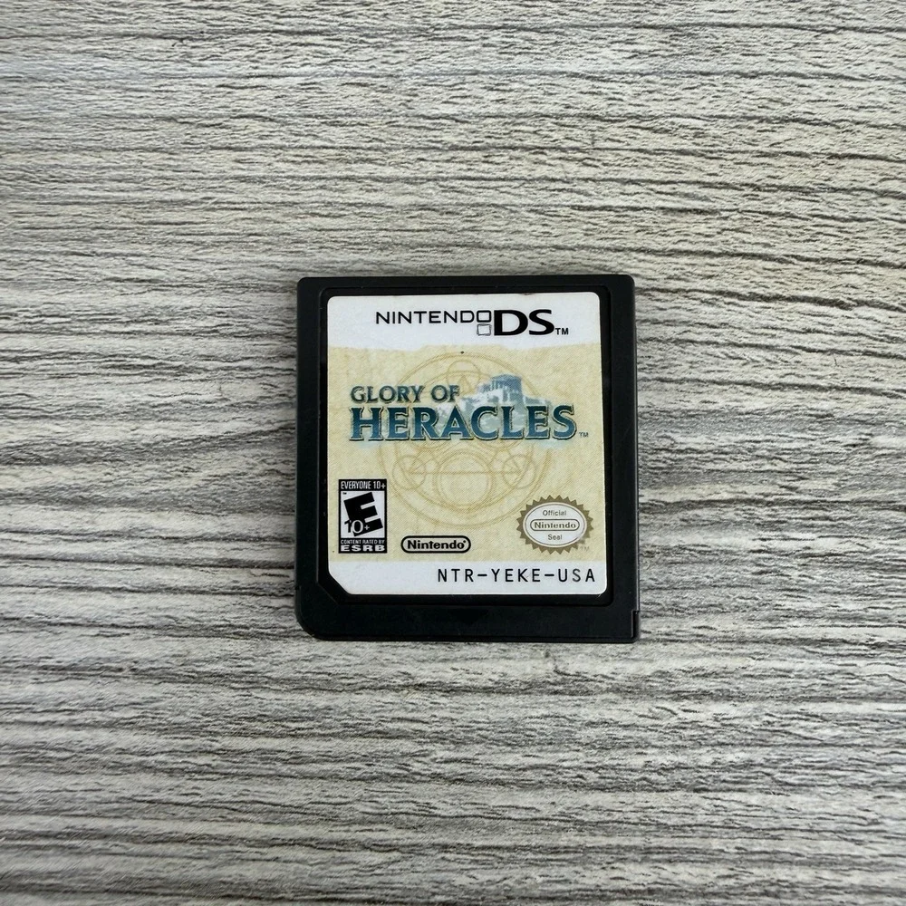 Glory of Heracles (Nintendo DS, Cartridge Only Testing Works